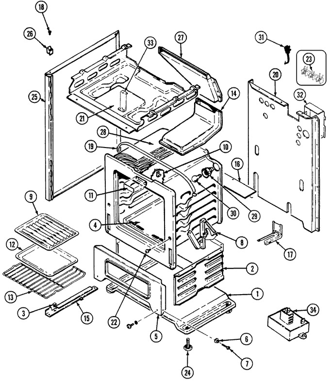 Diagram for G3287XRA