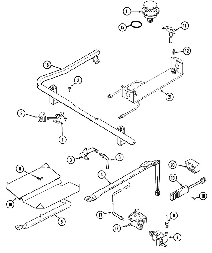 Diagram for GM3468XUW-X