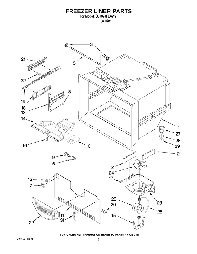 Diagram for G37026FEAW2