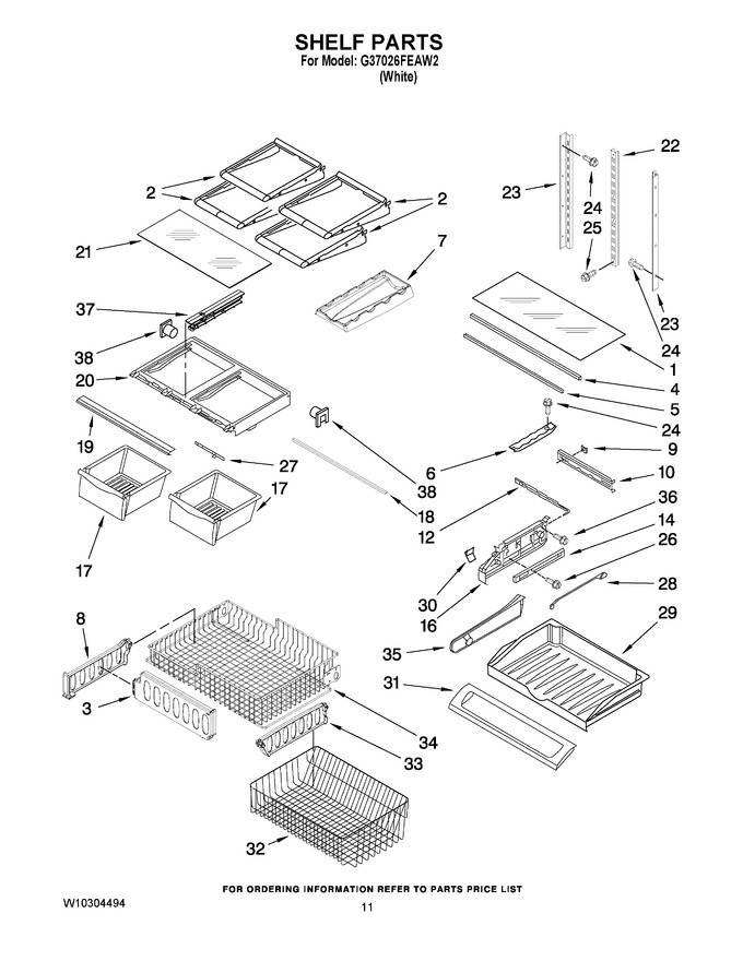 Diagram for G37026FEAW2
