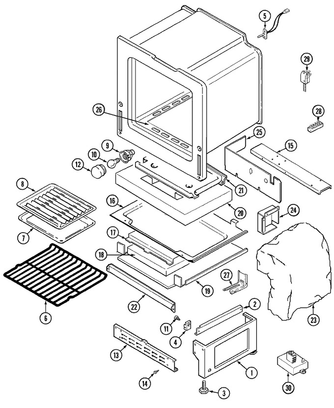 Diagram for GA3488VVV