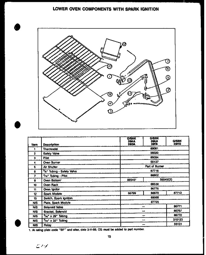 Diagram for GAK39DA
