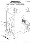 Diagram for 01 - Cabinet Parts