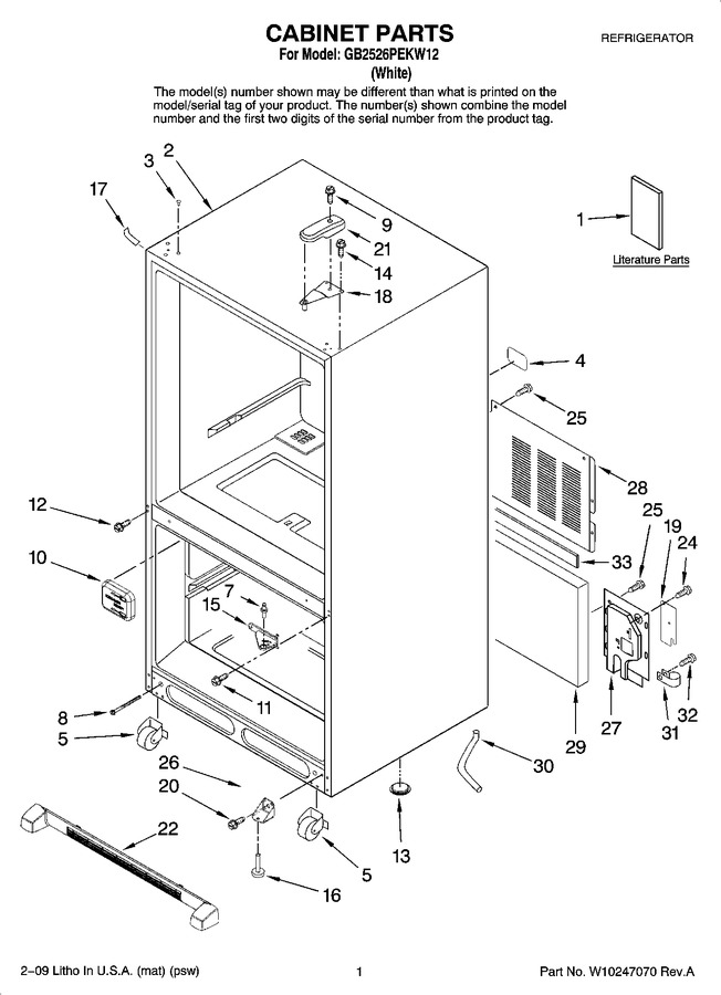 Diagram for GB2526PEKW12