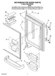 Diagram for 04 - Refrigerator Door Parts