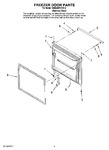 Diagram for 05 - Freezer Door Parts