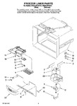 Diagram for 02 - Freezer Liner Parts