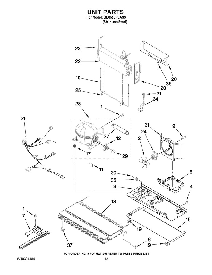 Diagram for GB6525PEAS3