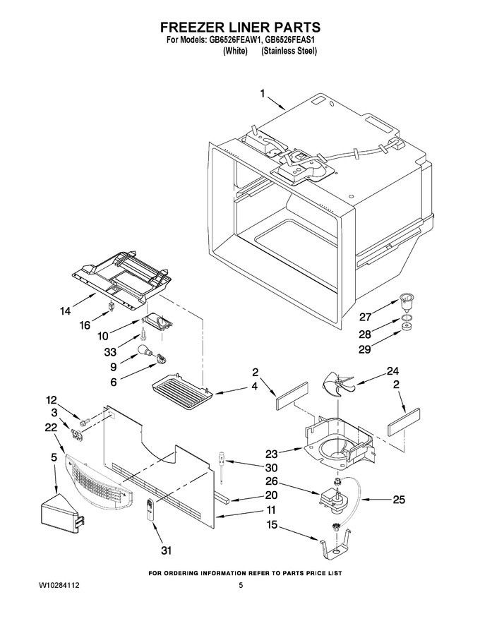 Diagram for GB6526FEAW1