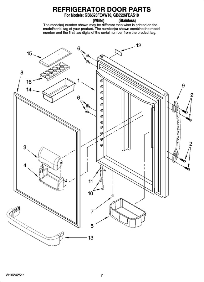Diagram for GB6526FEAW10