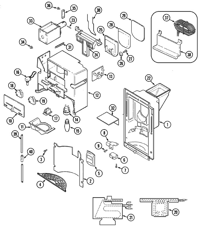 Diagram for JRSD2490TB