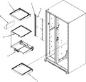 Diagram for 16 - Refrigerator Shelves