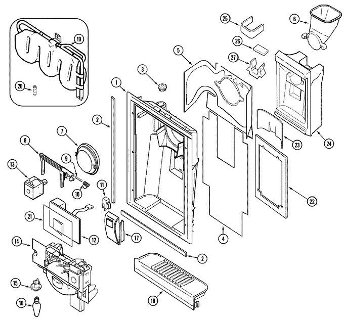 Diagram for GC2227DEDW