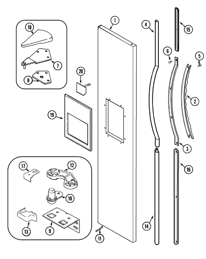 Diagram for MSD2757AEW