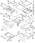 Diagram for 09 - Shelves & Accessories