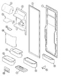 Diagram for 07 - Fresh Food Inner Door (jcd2389deb/q/s/w)