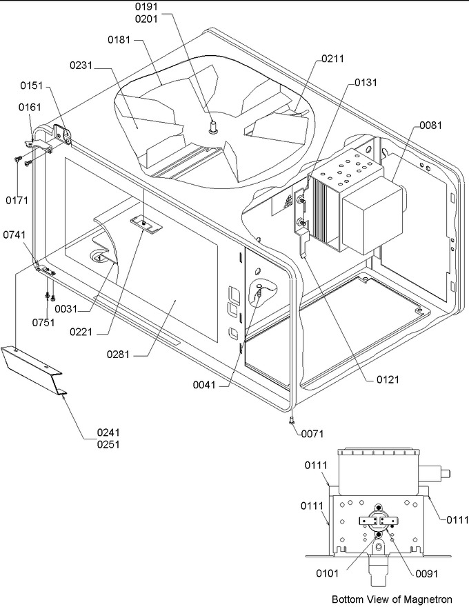 Diagram for GCSAND7DRR (BOM: P1186707M)