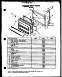 Diagram for 04 - Fz Door Parts