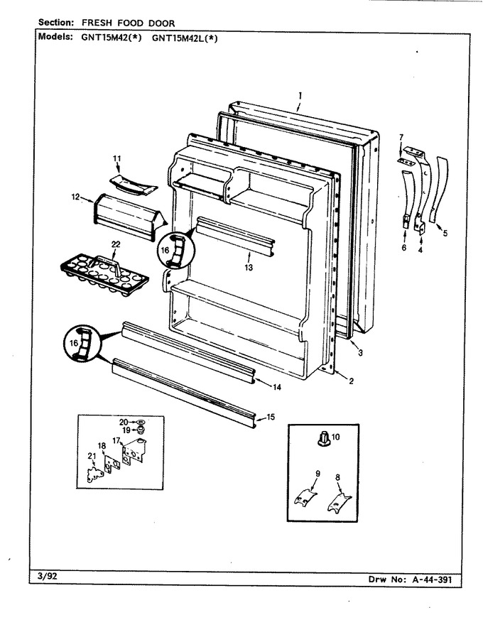 Diagram for GNT15M42 (BOM: BF02B)