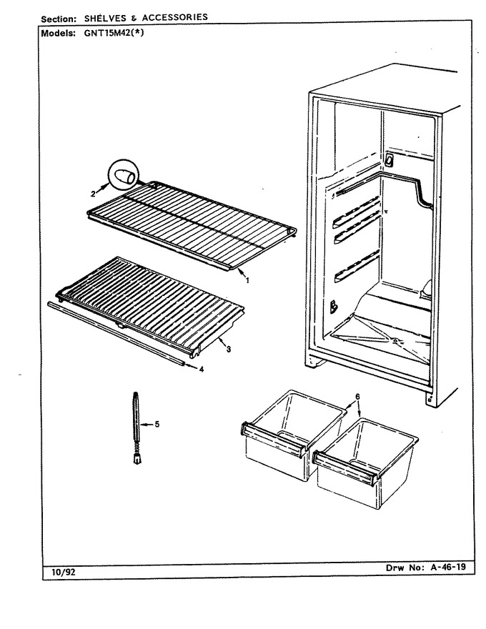 Diagram for GNT15M42 (BOM: CF01A)