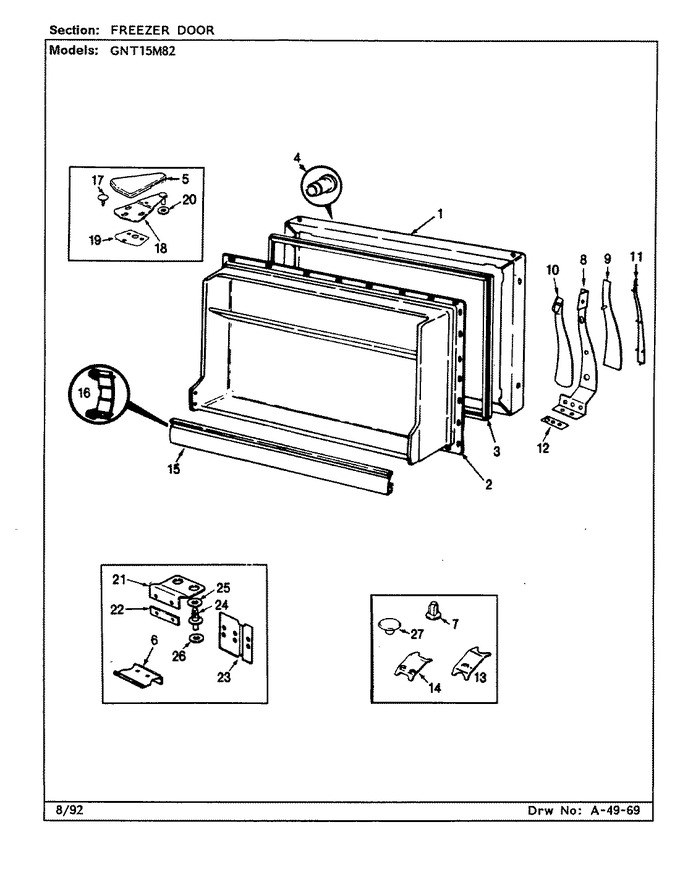 Diagram for GNT15M82 (BOM: CF15A)