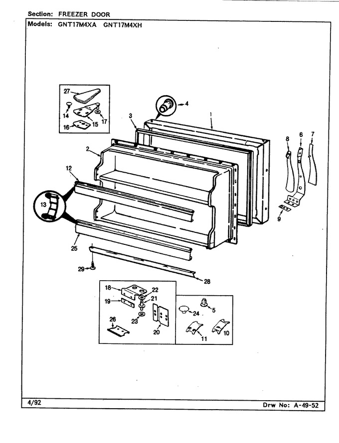 Diagram for GNT17M4XA (BOM: CF22A)