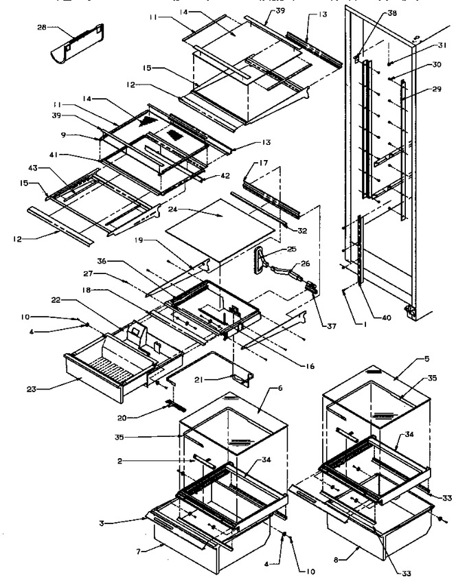 Diagram for GRH2203W (BOM: P1168105W W)