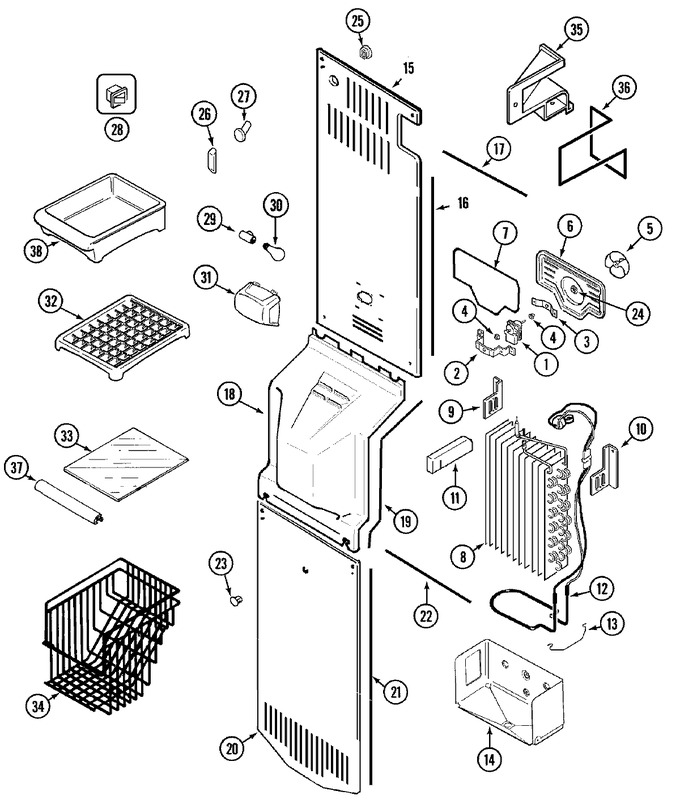 Diagram for GS2324PEDW