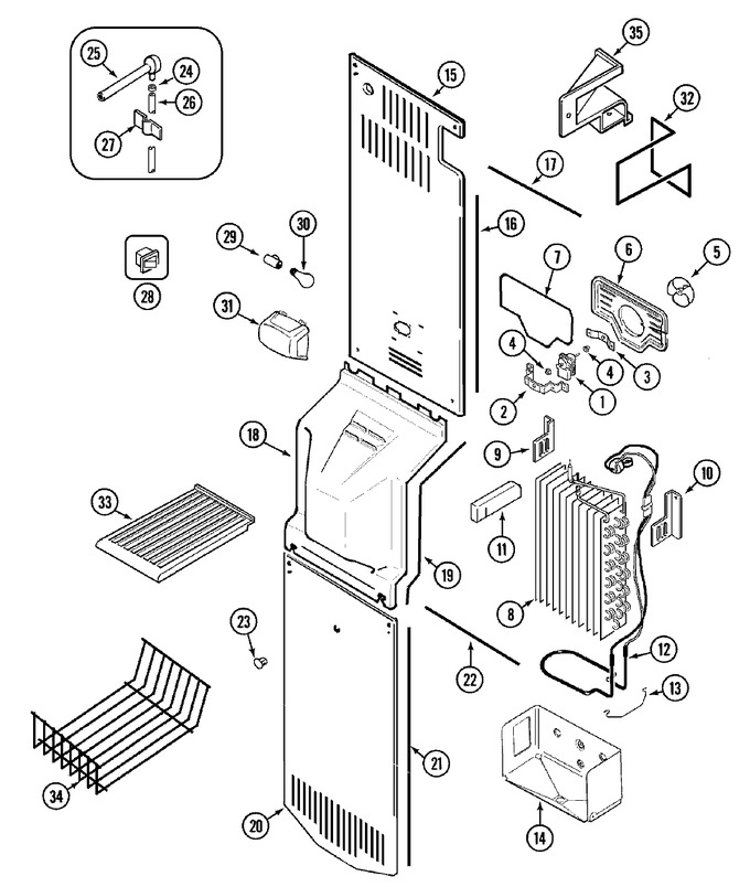 Diagram for GS2123SDFW
