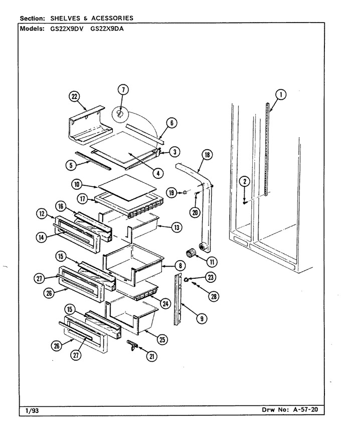 Diagram for GS22X9DA (BOM: DR36A)