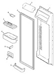 Diagram for 06 - Fresh Food Inner Door