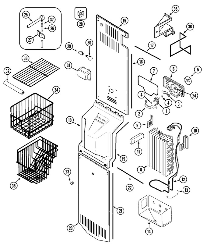 Diagram for GS2327EADW