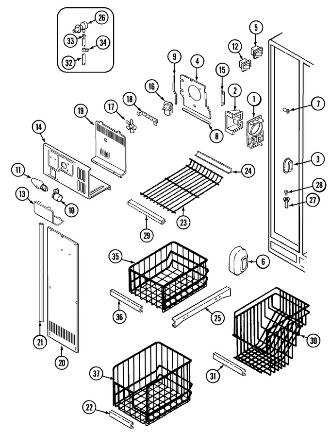 Diagram for GS24B8C3EV