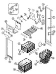 Diagram for 01 - Freezer Compartment