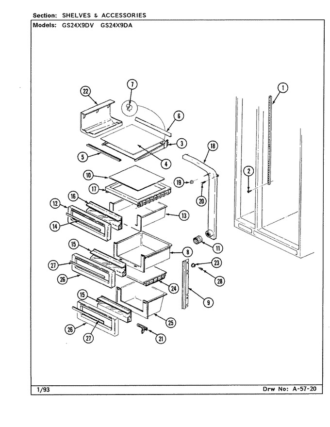 Diagram for GS24X9DA (BOM: DR86A)