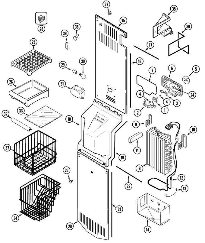 Diagram for GS2517PXDW
