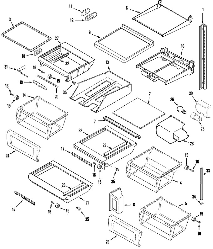 Diagram for GS2727EADW