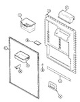 Diagram for 05 - Fresh Food Inner Door