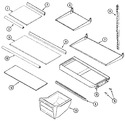 Diagram for 09 - Shelves & Accessories