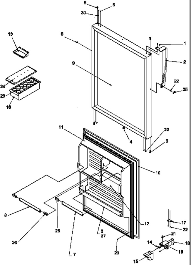 Diagram for GTG18B2W (BOM: P1192803W W)
