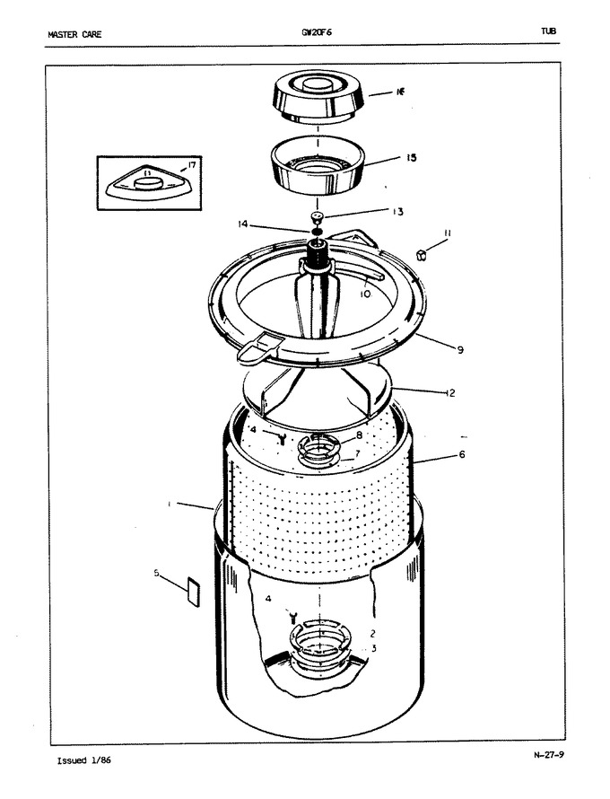 Diagram for GW20F6W