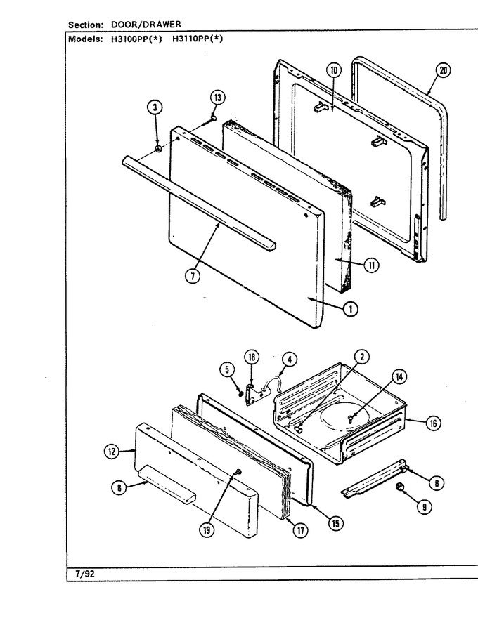 Diagram for H3120SPW