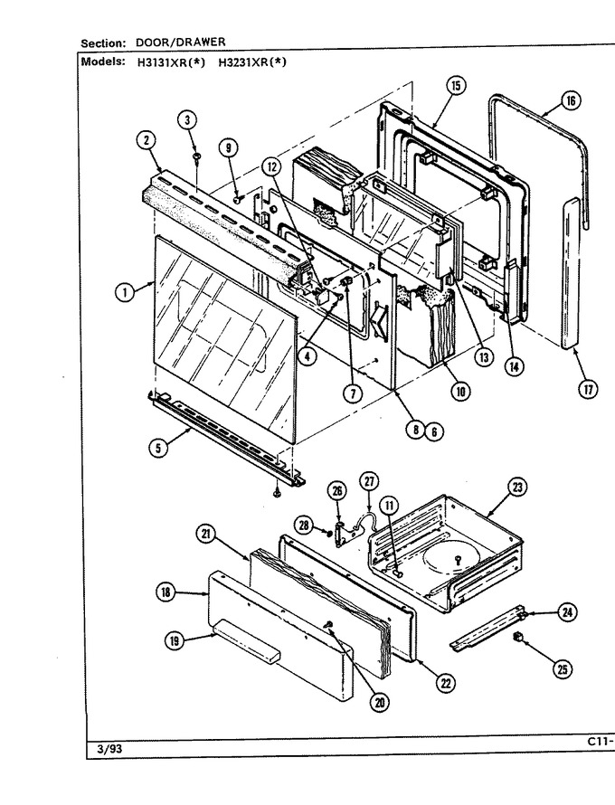 Diagram for H3231XRA