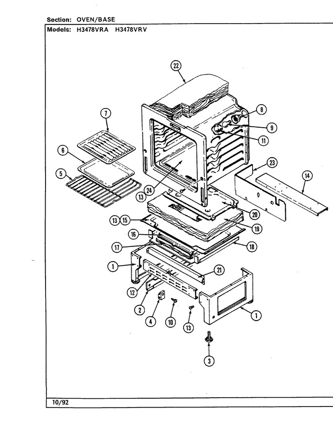 Diagram for H3478VRV