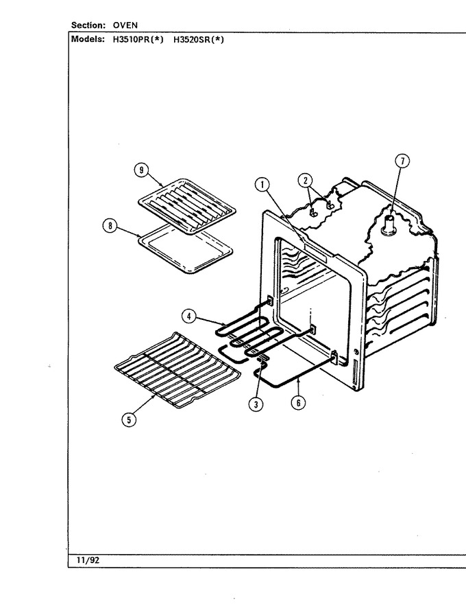 Diagram for H3510PRW