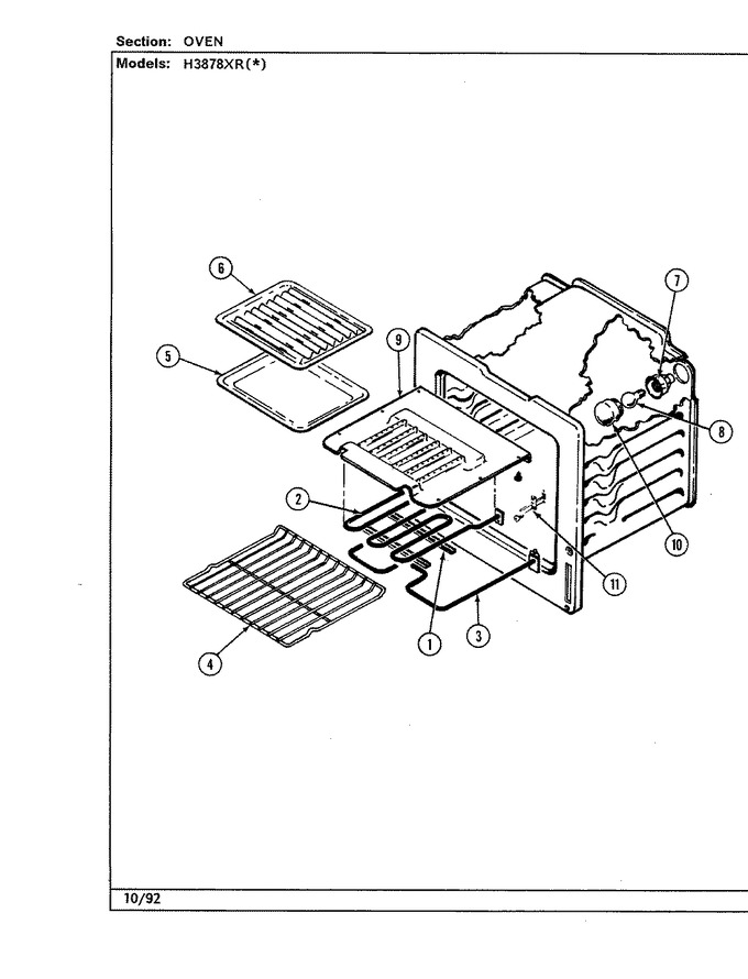 Diagram for H3878XRA