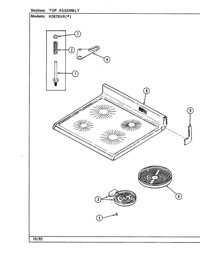 Diagram for H3878XRA