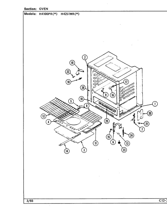 Diagram for H4251WRA