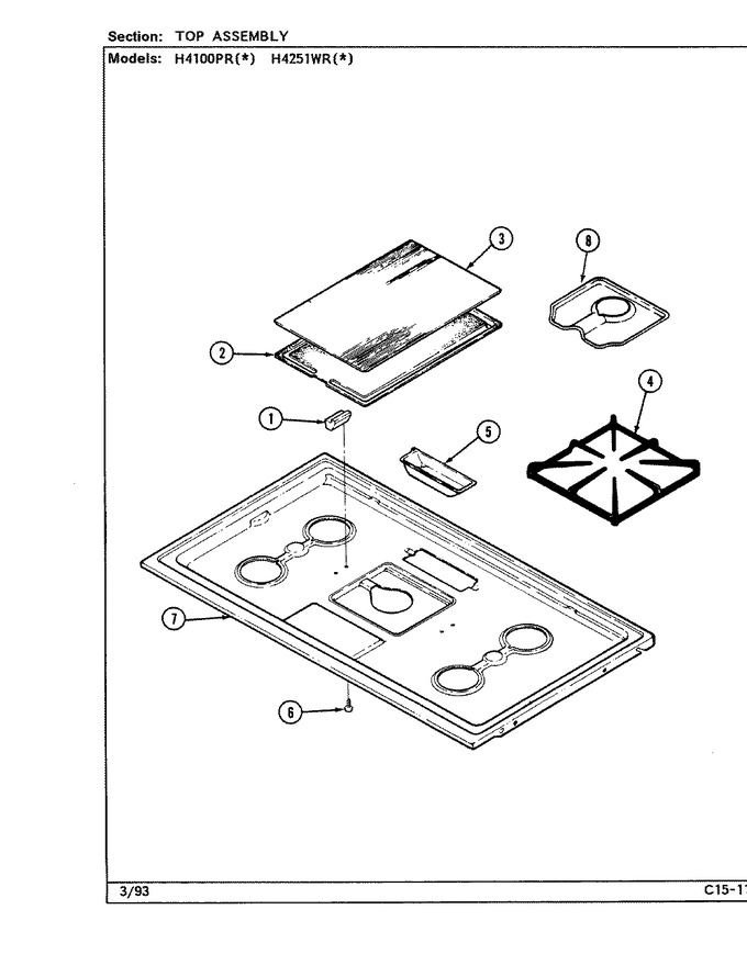 Diagram for H4121WRW