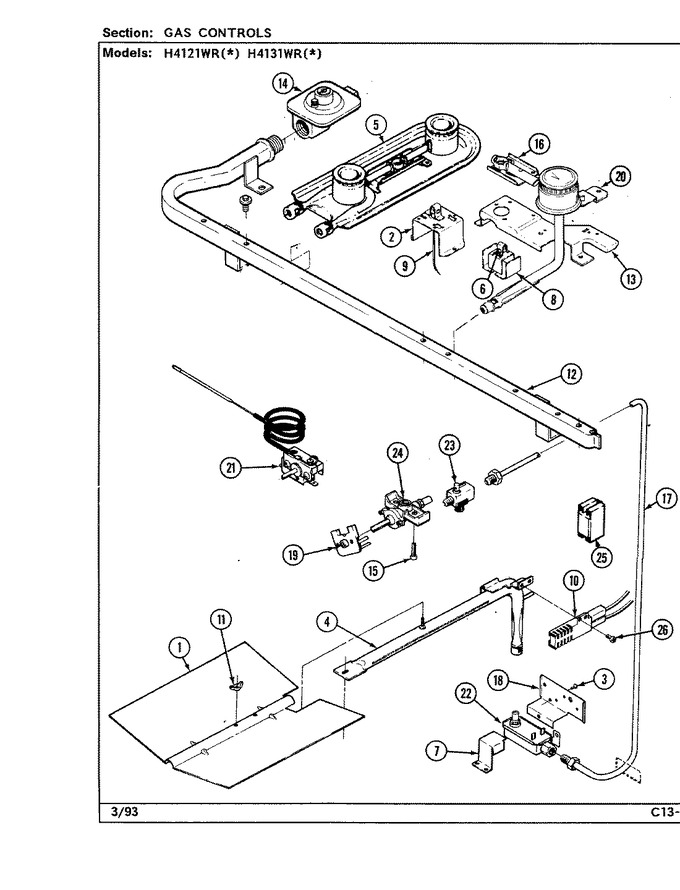 Diagram for H4121WRW
